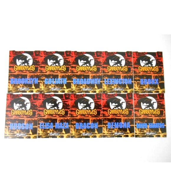 Gargoyles 10 Pop Up Trading Card 🔥 1995 Skybox P1 - P10 🔥 Disney - Picture 1 of 10